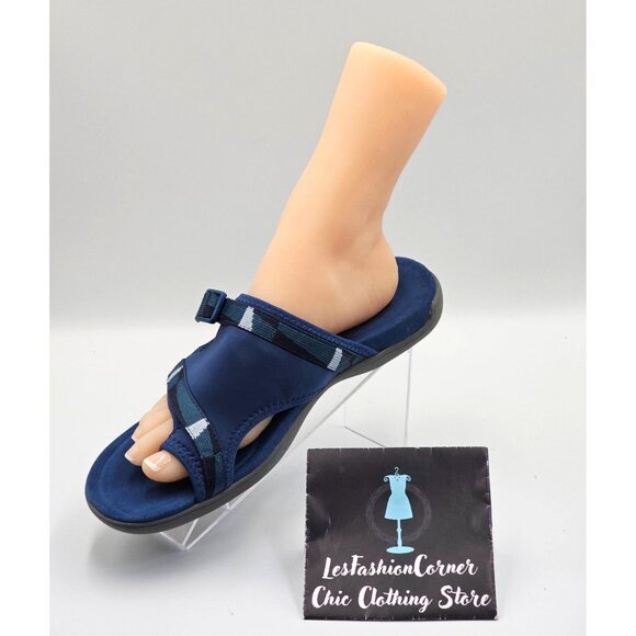 Merrell Women's Navy Blue District 3 Sandal Thong Sz 5 Flip-Flop Slip-On Sz 11 2 - Picture 16 of 16